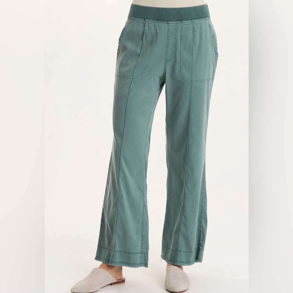XCVI ORN TENCEL PULL-ON WIDE-LEG PANT  In Bistro Pigment